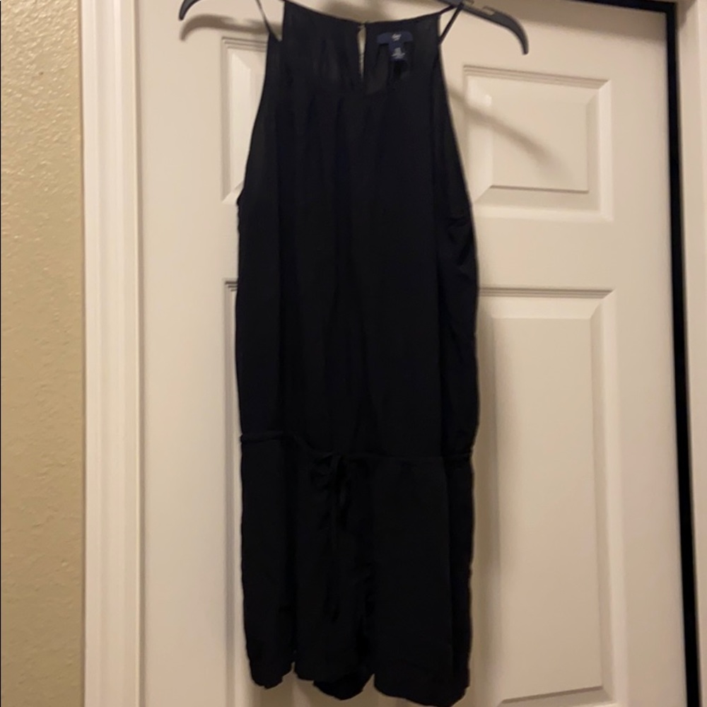 Sleeveless black Gap jump suit - shorts